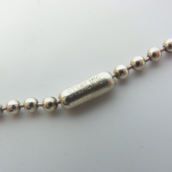 実際に弊社で買取させて頂いたSTANLEY GUESS/スタンリーゲス パッチスカル クロスペンダント/ネックレスの画像 5枚目