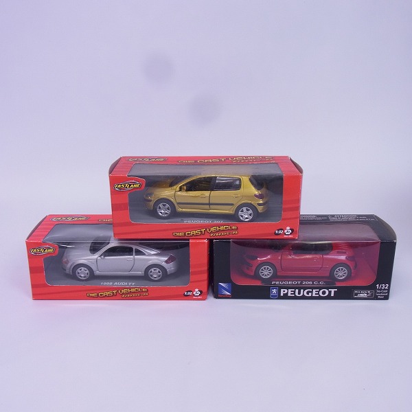 実際に弊社で買取させて頂いたFASTLANE NewRay 1：32 ミニカー 10点以上セット ダイキャスト品有の画像 3枚目