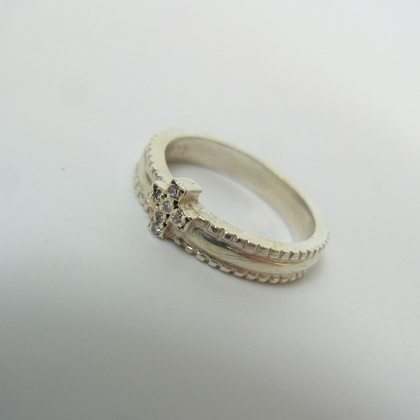 実際に弊社で買取させて頂いたLoreeRodkinGothic/ローリーロドキン プチクロスセットリング/8号