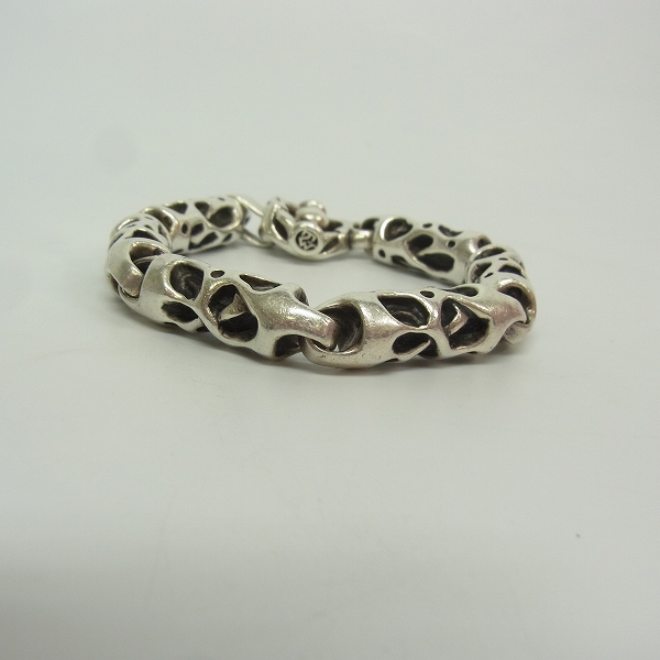 実際に弊社で買取させて頂いたTRAVIS WALKER/トラヴィスワーカー ミートリンクブレスレット 6リンクの画像 1枚目