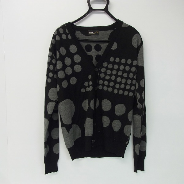 実際に弊社で買取させて頂いたKOLOR/カラー ドット柄カーディガン ウール100％ 16WCM-N01306/3