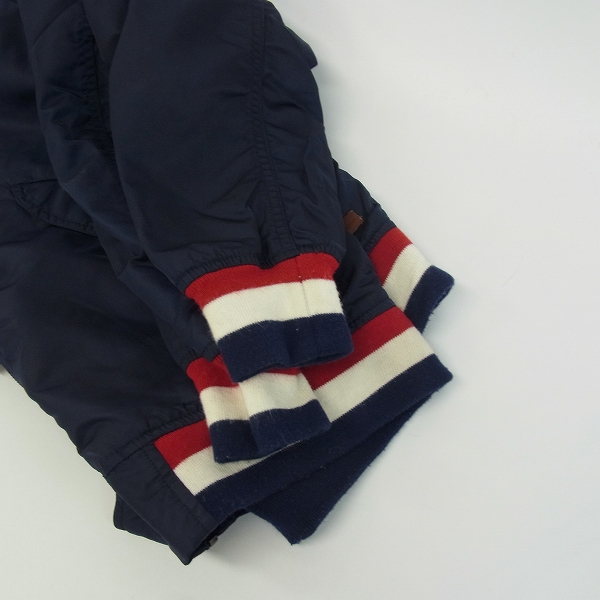 実際に弊社で買取させて頂いたUniform Experiment×ALPHA/ユニフォームエクスペリメント×アルファ 別注 11SS L-2Bフライトジャケット/Lの画像 5枚目