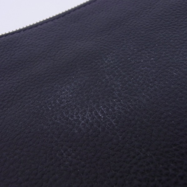 実際に弊社で買取させて頂いたBARNEYS NEWYORK/バーニーズニューヨーク レザークラッチバッグの画像 6枚目