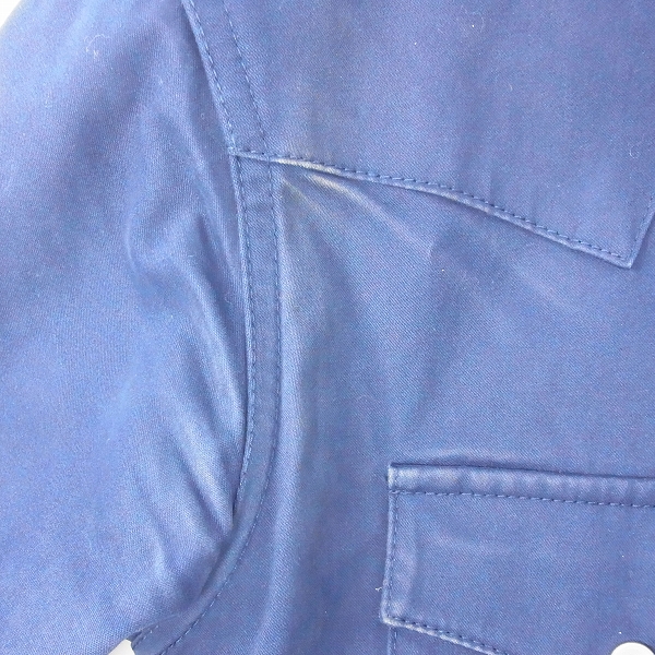 実際に弊社で買取させて頂いたTHE CRIMIE/クライミー  ワンポイントロゴ刺繍 ロングスリーブシャツ Sの画像 5枚目