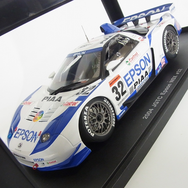 実際に弊社で買取させて頂いたAUTOart/オートアート HONDA NSX JGTC 2004 EPSON #32 1/18