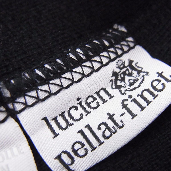 実際に弊社で買取させて頂いたlucien pellat-finet/ルシアンペラフィネ バックスワロスカル ジップパーカー Sの画像 3枚目