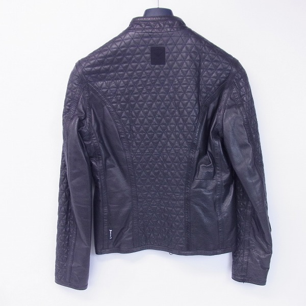 実際に弊社で買取させて頂いたARMANI JEANS/アルマーニジーンズ レザージャケット xxsの画像 1枚目