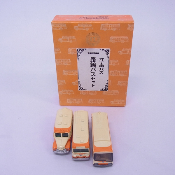 実際に弊社で買取させて頂いたトミカ 江ノ電バス 路線バスセット 江ノ島電鉄株式会社 100周年 3台セットの画像 8枚目