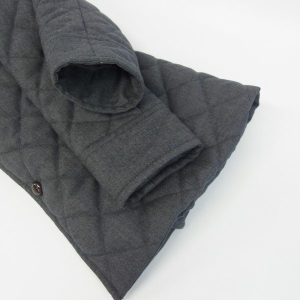 実際に弊社で買取させて頂いたEDIFICE/エディフィス キルティング/ウールコート 44 の画像 6枚目