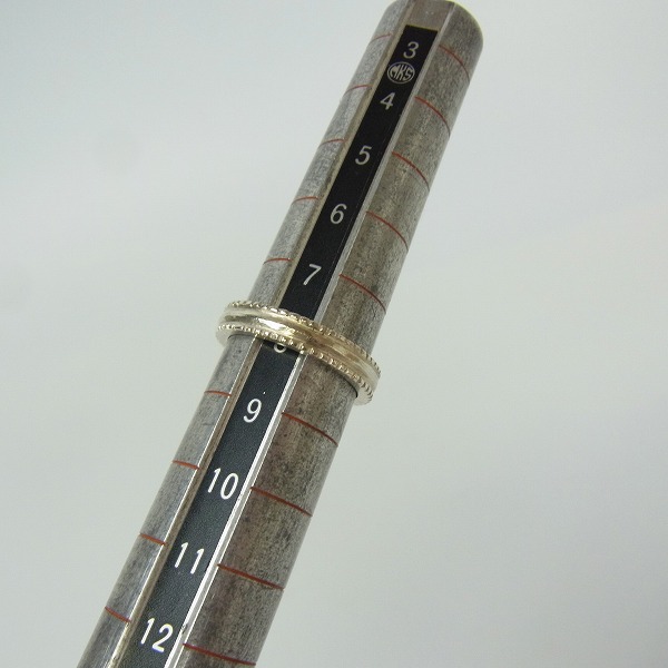 実際に弊社で買取させて頂いたLoreeRodkinGothic/ローリーロドキン プチクロスセットリング/8号の画像 6枚目