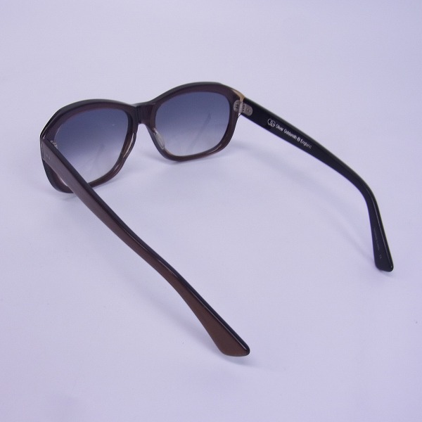 実際に弊社で買取させて頂いたOLIVER GOLDSMITH/オリバーゴールドスミス セルフフレーム サングラス STRAND Black Cinnamon の画像 1枚目