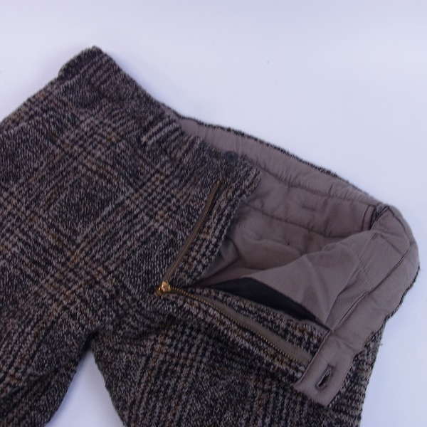 実際に弊社で買取させて頂いたkolor/カラー スーパーストレッチ ツイードパンツ 9WCM-P01103/2の画像 2枚目
