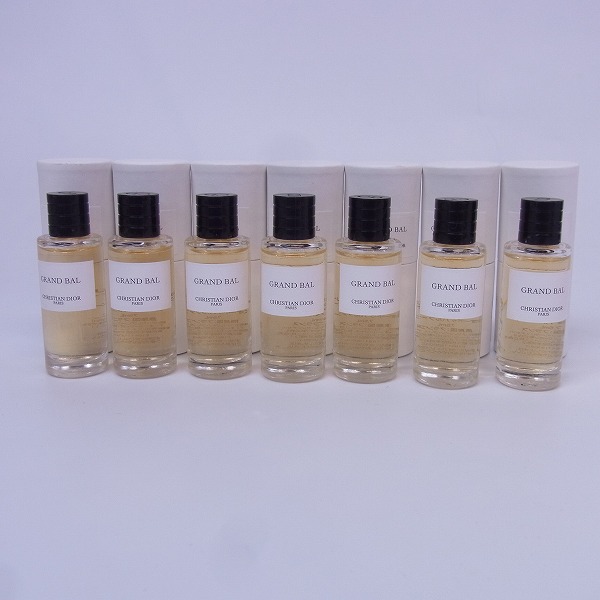 実際に弊社で買取させて頂いたChristian Dior/クリスチャン ディオール GRAND BAL/グランバル オードゥ パルファン 7点セット