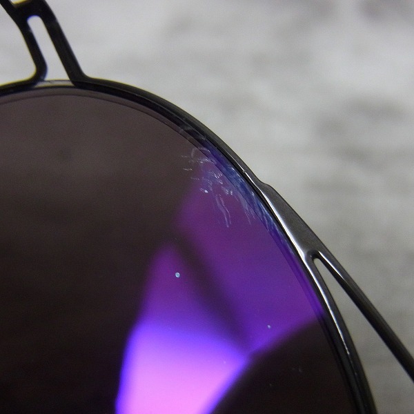 実際に弊社で買取させて頂いたMaison Margiela×MYKITA/マルジェラ×マイキータ コラボ ツーブリッジサングラス の画像 6枚目