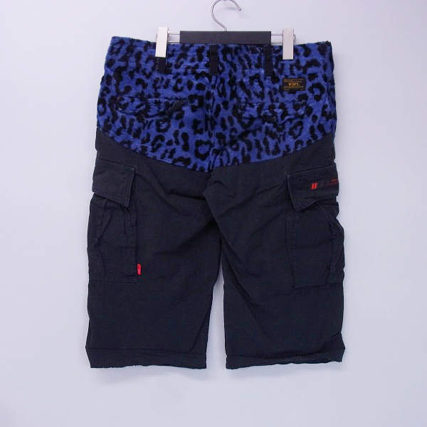 WTAPS/ダブルタップス jungle ジャングル 40％ ハーフパンツ ヒョウ柄