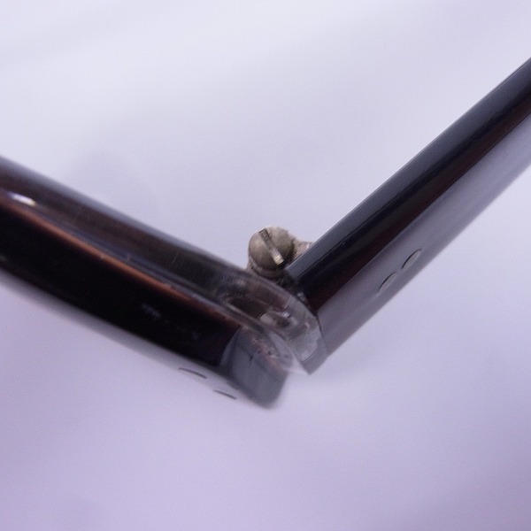 実際に弊社で買取させて頂いたOLIVER GOLDSMITH/オリバーゴールドスミス セルフフレーム サングラス STRAND Black Cinnamon の画像 6枚目