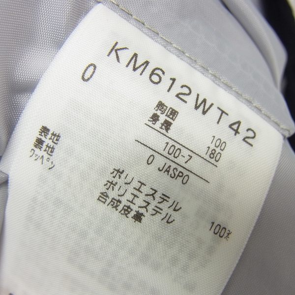 実際に弊社で買取させて頂いた【未使用】Kappa/カッパ ゴルフウェア ウィンドブレーカー KM612WT42 Oサイズ ホワイトの画像 3枚目