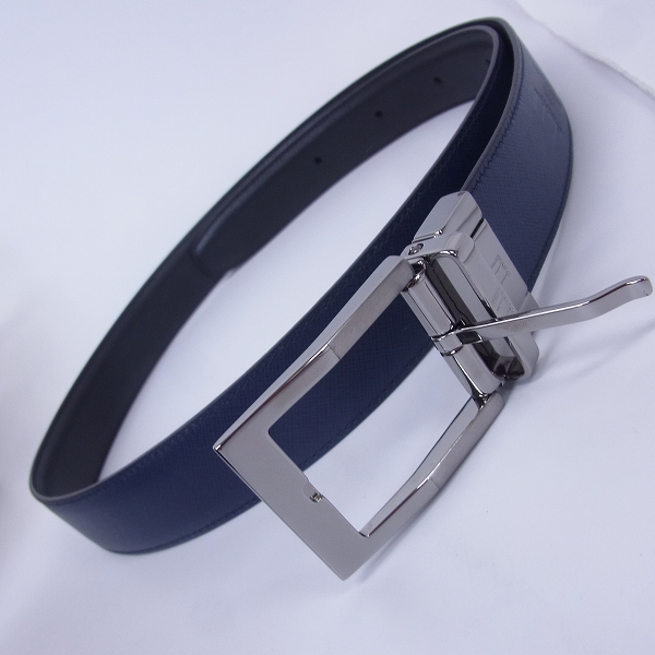 実際に弊社で買取させて頂いたdunhill/ダンヒル リバーシブル ファセットエッジ ベルト HPW120A42