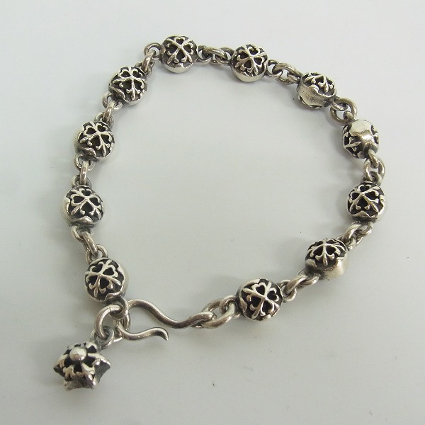 実際に弊社で買取させて頂いた【ギャラ付】A&G/エーアンドジー クロスボールリンクｗ/1スター ブレスレットの画像 1枚目