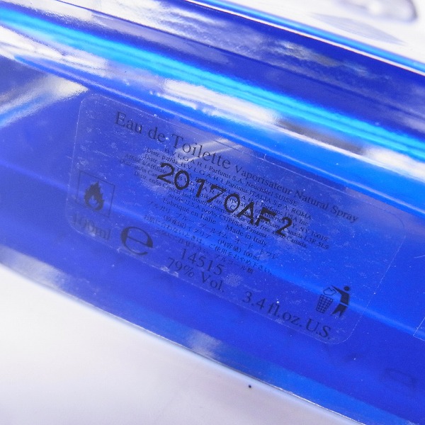 実際に弊社で買取させて頂いたBVLGARI/ブルガリ ブルー プールオム EDT 香水 100mlの画像 1枚目