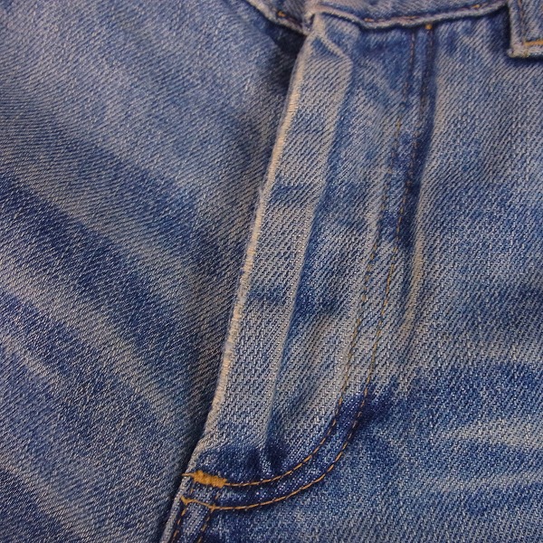 実際に弊社で買取させて頂いたHELMUT LANG/ヘルムートラング インディゴデニムパンツ 27/28 2点セットの画像 4枚目