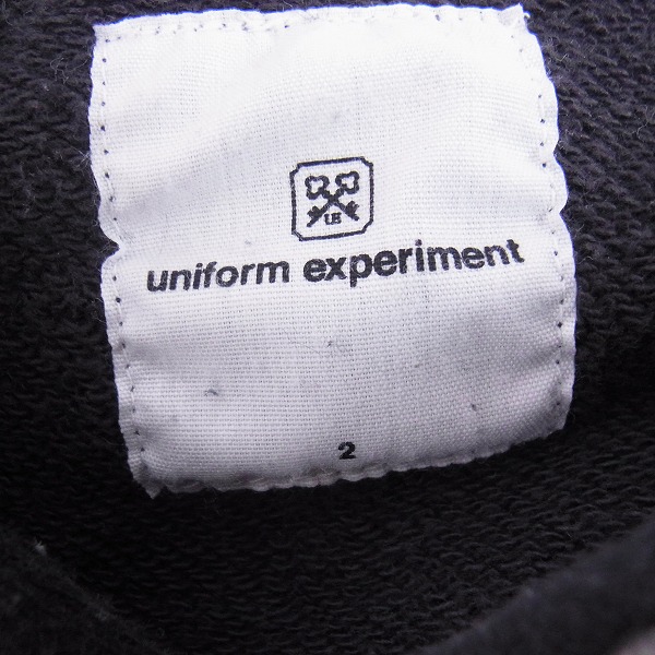 実際に弊社で買取させて頂いたUNIFORM EXPERIMENT/ユニフォームエクスペリメント 16AW カモフラ柄 ロゴパーカー UE-167030/2の画像 2枚目