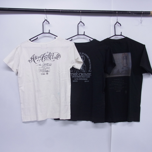 実際に弊社で買取させて頂いたCRIMIE/クライミー プリント ハーフスリーブカットソー M 3点セットの画像 1枚目