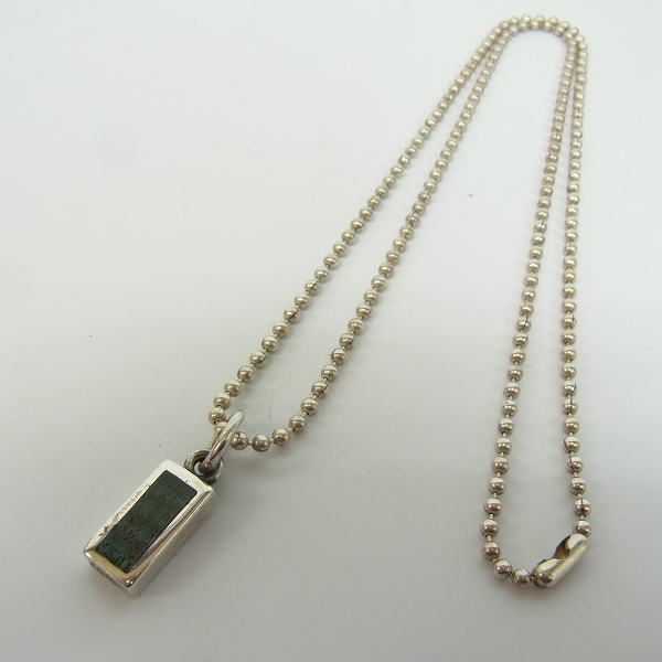 実際に弊社で買取させて頂いたSTANLEY GUESS/スタンリーゲス ウッドスクエアペンダントトップ 