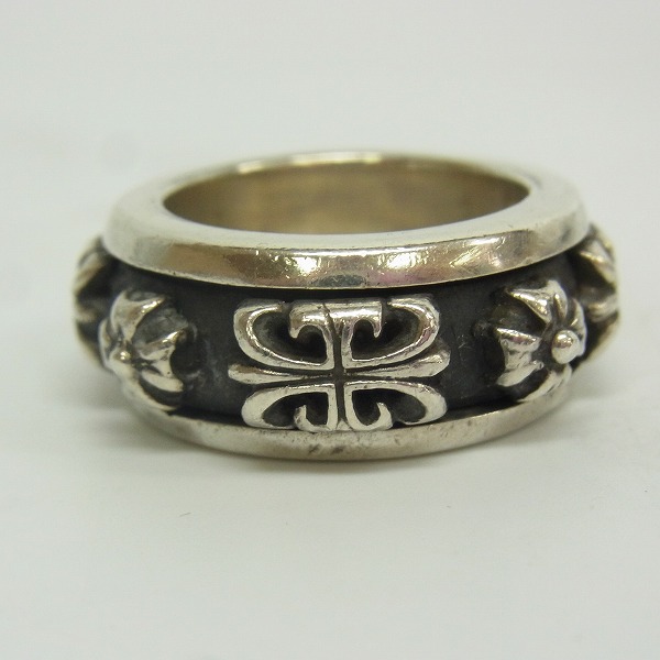 実際に弊社で買取させて頂いた【ギャラ付】A&G/エーアンドジー スピナークロスバンド リング 21号の画像 1枚目