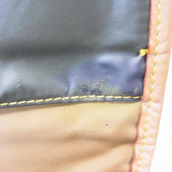 実際に弊社で買取させて頂いたHUNTING WORLD/ハンティングワールド イタリア製 バチュークロス/ショルダーバッグ の画像 6枚目