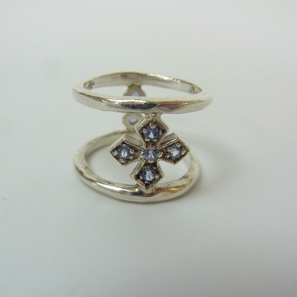 実際に弊社で買取させて頂いたLoreeRodkinGothic/ローリーロドキン ゴシッククロス ファランジリング/10号の画像 1枚目