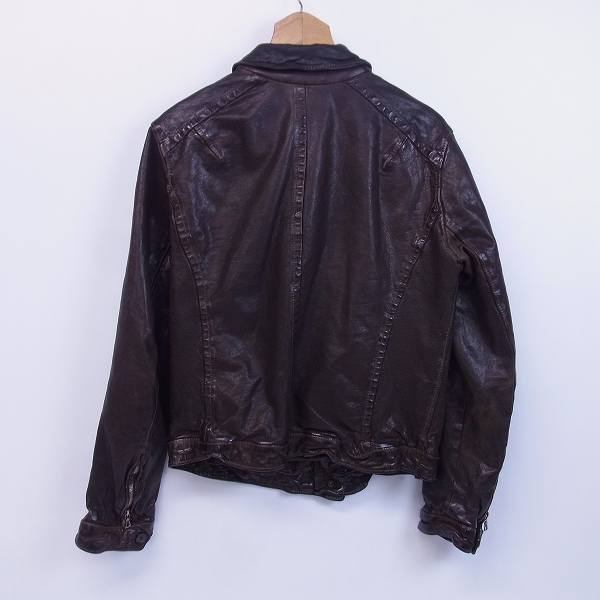 実際に弊社で買取させて頂いたNeil Barrett/ニールバレット バッファローレザージャケット XSの画像 1枚目