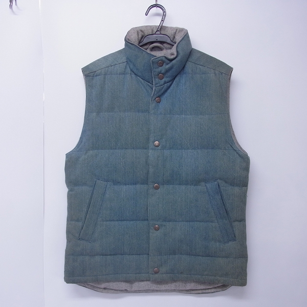 実際に弊社で買取させて頂いたBLUE BLUE/ブルーブルー デニム ダウンベスト 2