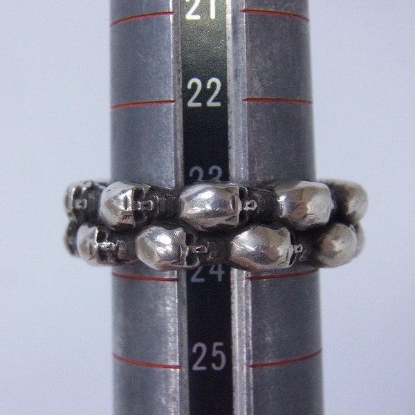 実際に弊社で買取させて頂いたSTANLEYGUESS/スタンリーゲス ダブルスカルバンドリングの画像 4枚目