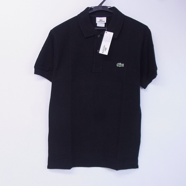 実際に弊社で買取させて頂いた【未使用】LACOSTE/ラコステ 半袖ポロシャツ ブラック/XXS