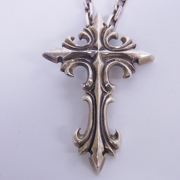 実際に弊社で買取させて頂いたL.S.D/ラウドスタイルデザイン クロスモチーフ/十字 ペンダント/ネックレスの画像 1枚目