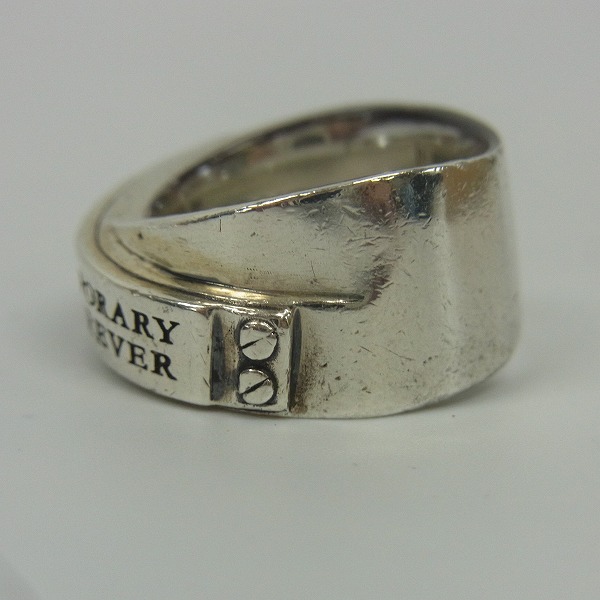 実際に弊社で買取させて頂いたDr MONROE/ドクターモンロー メッセージ クロス リング FC-138 11号の画像 1枚目