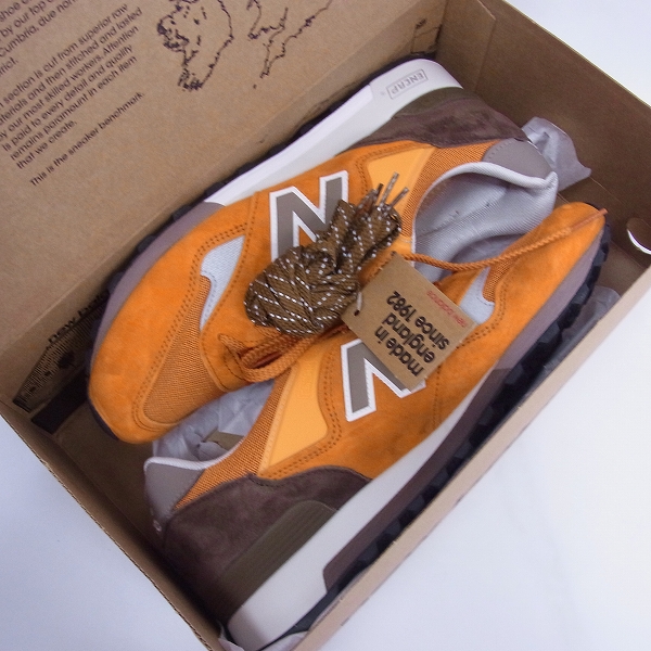 実際に弊社で買取させて頂いた【未使用】NEW BALANCE/ニューバランス 16SS/ABC-MART限定スニーカー/M577ETO/US10Dの画像 6枚目