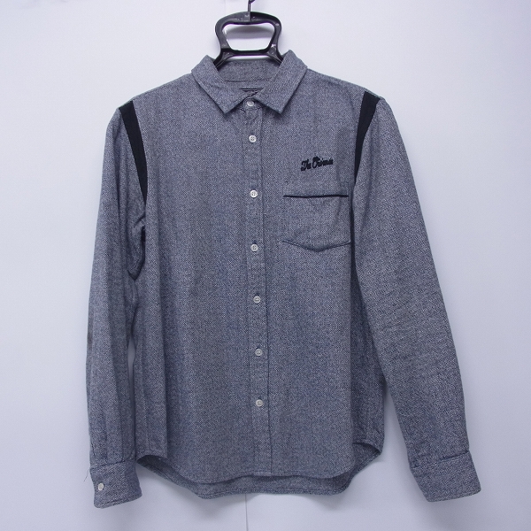 実際に弊社で買取させて頂いたTHE CRIMIE/クライミー  ワンポイントロゴ刺繍 ロングスリーブシャツ M