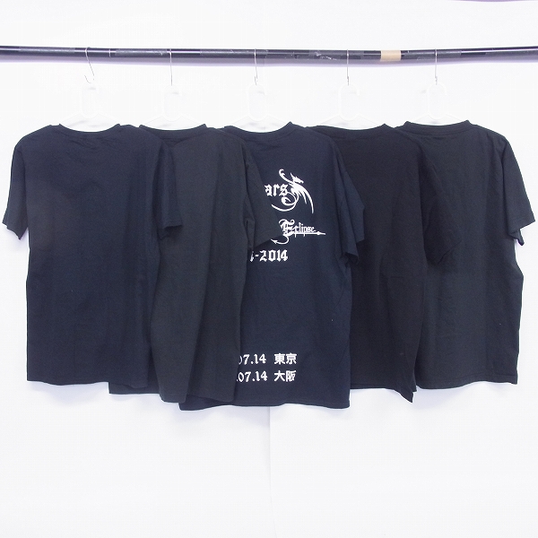 実際に弊社で買取させて頂いたMACHINE HEAD/AS I LAY DYING/EMPEROR/Opeth等 メタル系バンドTシャツ5点セットの画像 1枚目