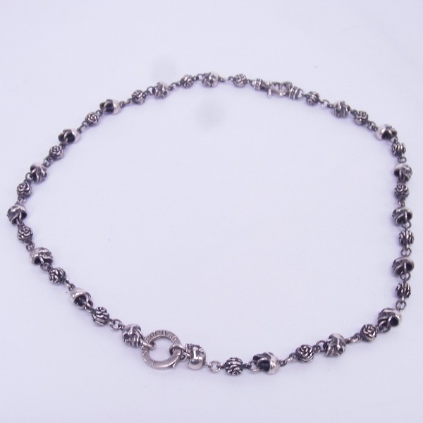 実際に弊社で買取させて頂いたDEAL DESIGN/ディールデザイン スカルズ＆ローゼスチェーン M