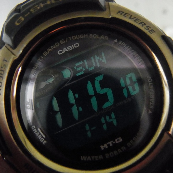 実際に弊社で買取させて頂いたG-SHOCK/Gショック ブラック×ゴールドシリーズ タフソーラー MTG-M900BD-1GJFの画像 5枚目