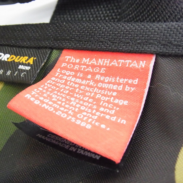 実際に弊社で買取させて頂いたUNDERCOVER×Manhattan Portage/アンダーカバー×マンハッタンポーテージ Chaos/balance メッセンジャーバッグの画像 8枚目