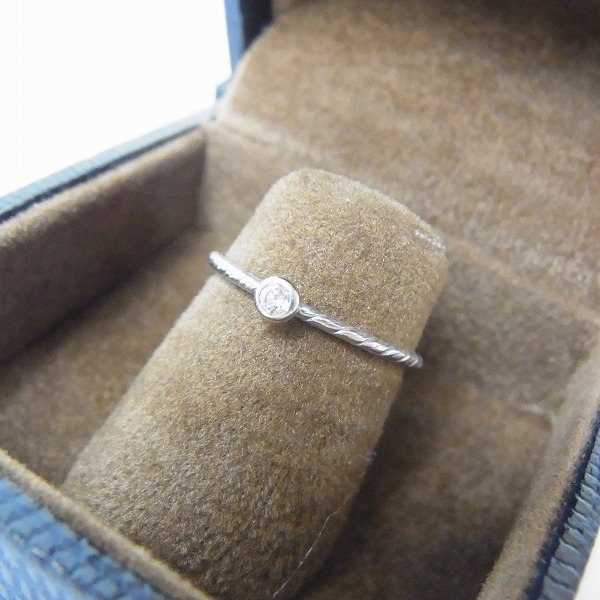 実際に弊社で買取させて頂いたLoreeRodkin/ローリーロドキン 18KWG プチダイヤセットリング/7号