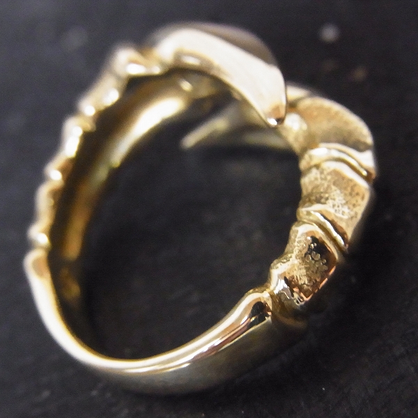 Bloody Mary ダブルタローンリング K18 サファイア 廃盤品　激レア Bloody Mary／ダブルタローンリング K18 サファイア 廃盤品