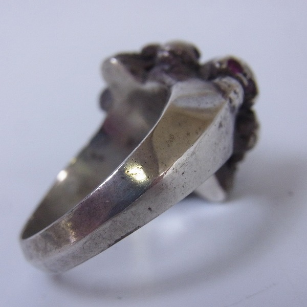 実際に弊社で買取させて頂いたSTANLEYGUESS/スタンリーゲス  スカルパイルリング/ミディアム w/ストーンアイズの画像 2枚目