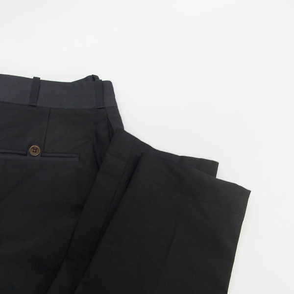 実際に弊社で買取させて頂いたDIESEL BLACK GOLD/ディーゼル ブラックゴールド 黒パンツ/42の画像 7枚目