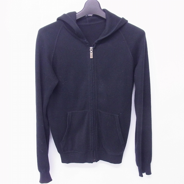 実際に弊社で買取させて頂いたlucien pellat-finet/ルシアンペラフィネ バックスワロスカル ジップパーカー S