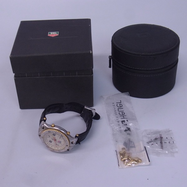 実際に弊社で買取させて頂いたTAG HEUER/タグホイヤー セナモデル クォーツ/腕時計 S25.706【動作未確認】の画像 6枚目