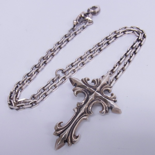 実際に弊社で買取させて頂いたL.S.D/ラウドスタイルデザイン クロスモチーフ/十字 ペンダント/ネックレスの画像 4枚目